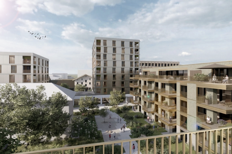 EIN QUARTIER MIT EIGENEM ZENTRUM
